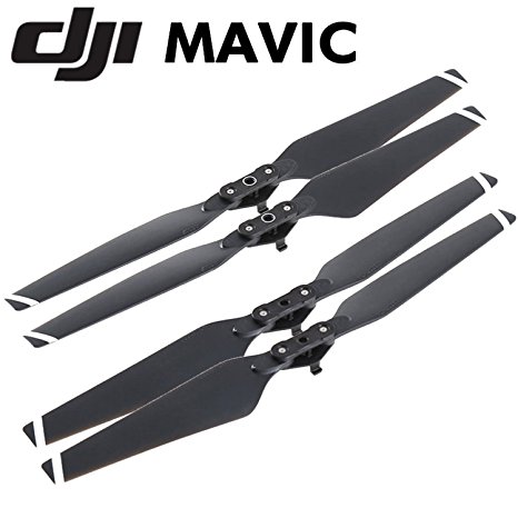 eDigitalUSA 8330 Quick Release Folding Propellers for DJI Mavic with Cleaning Kit and Cloth (2 Pairs)