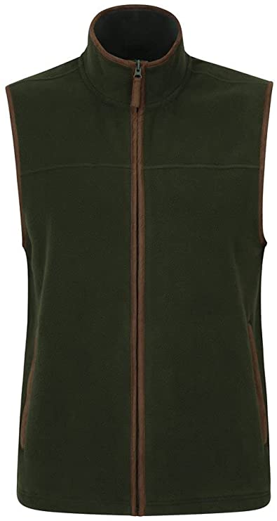 Mountain Warehouse Rove Mens Fleece Gilet - Lightweight Bodywarmer, Breathable Gilet, Antipill Microfleece, 2 Front Pockets - Best for Outdoors, Walking & Daily Use