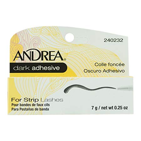 Andrea Dark Adhesive for Strip Lashes: 0.25 Ounce