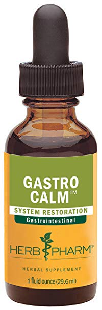 Herb Pharm Gastro Calm Herbal Formula for Occasional Gas and Digestive Bloating - 1 Ounce