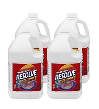 Resolve 97161CT Professional Resolve Carpet Extraction / Traffic Lane Cleaner / Pretreatment Conc Use dilution (Case of 4)