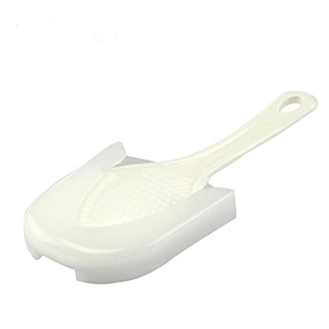 Arbor Home Rice Paddle White Spatula Spoon With A Suction Cup Holder Can Adsorbed On Rice Cooker Or Any Smooth Surface Creative Gift