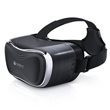 Omimo Virtual Reality 3D Glasses Headset with Android System and Auto Adjustment Focus All-in-one VR Goggles