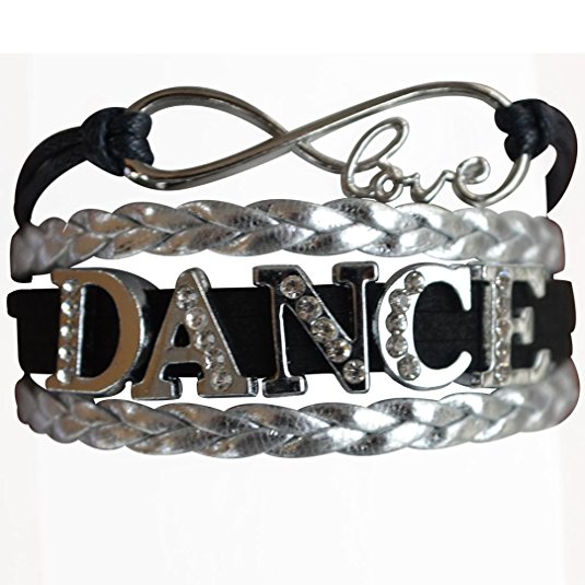 Dance Bracelet- Girls Dance Jewelry - Rhinestone Dance Bracelet- Perfect Gift For Dance Recitals
