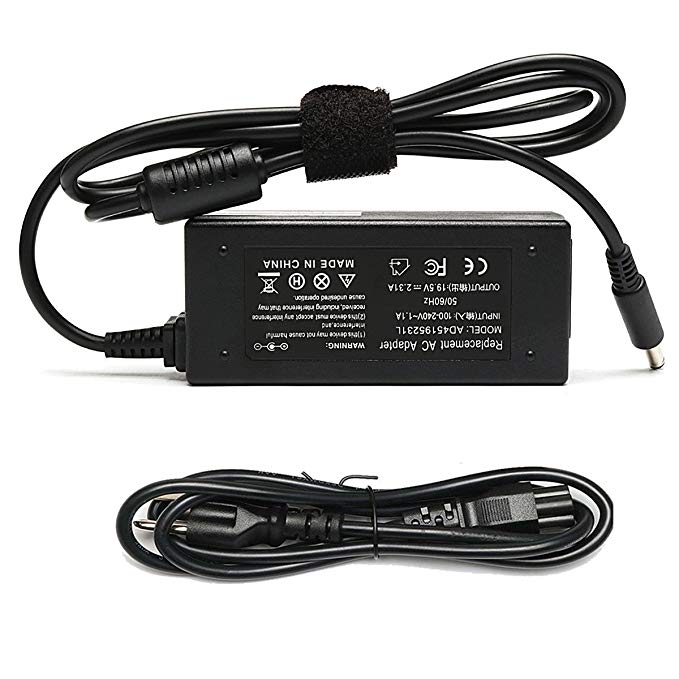45W AC Adapter Laptop Charger Compatible Dell Inspiron 15 7000 5000 3000 Series Charger 13 7352 7347 7348 5368 5378 5379 7368 7378 14 3451 3452 3458 3459 5458 11 3147 3148 3152 Power Supply Cord