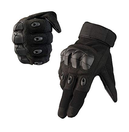 Fuyuanda Full Finger Outdoor Glove Touch Screen Men`s Tactical Cycling Hunting Climbing Sports Glove for Military Airsoft Paintball Pistol Riding Motorcycle Smart Phone