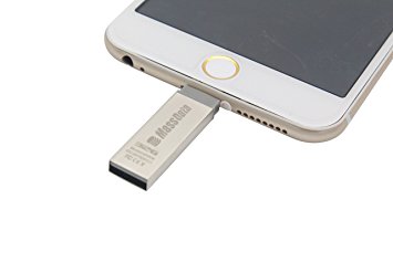 Lightning iphone flash drive 32GB from MassData USB For iPhone 5 6 6S 7 7S Plus iPad and PC. Works with PC and iphone flash drive
