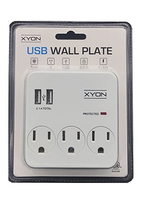 XYON USB WALL PLATE