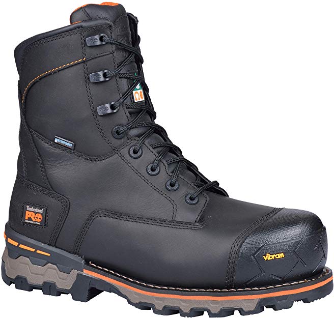 Timberland PRO Men's Boondock 8" Composite Toe Puncture Resistant Waterproof Industrial Boot