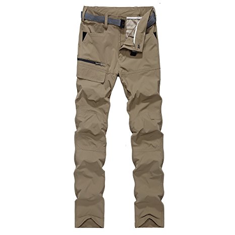 Men's Outdoor Sportswear Water Resistant Ribstop Hiking Pants