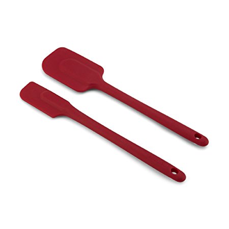 Farberware Classic All Over Silicone Spatulas (Red, Set of 2)