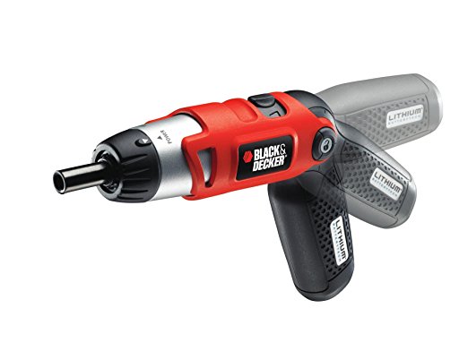 BLACK DECKER Pivot Handle Lithium Screwdriver