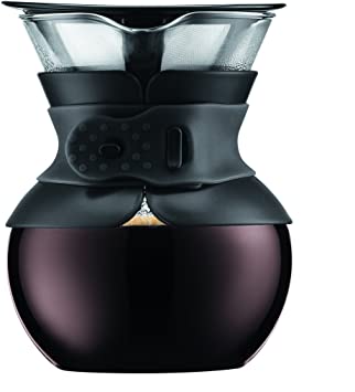 Bodum Pour Over Coffee Maker, 17 Ounce, Black