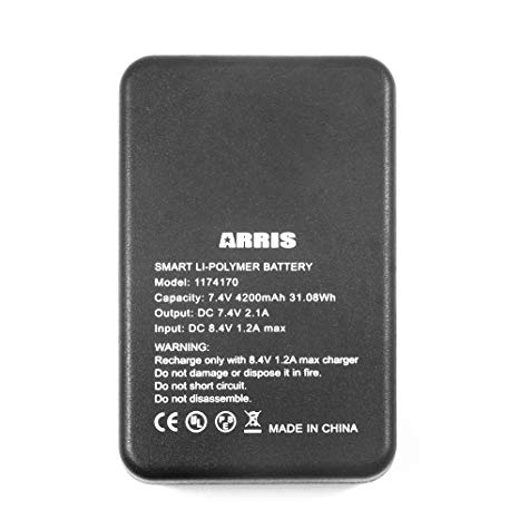 7.4V 4200Mah Rechargeable Battery for ARRIS Heating Waist Belt or Heated Knee Wrap