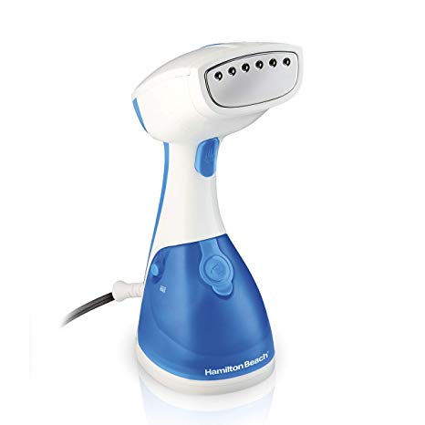 Hamilton Beach Handheld Garment Steamer, Ideal for Clothes, Bedding, Curtains, and Portable for Traveling (11555)