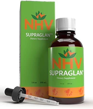 NHV Supraglan - Natural Liquid Herbal Support for Adrenal Dysfunction, Cushing's and Addison's Disorders in Dogs, Cats and Small Pets