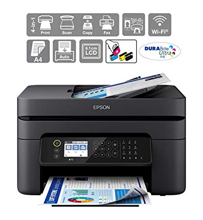 Epson WorkForce WF-2850DWF Print/Scan/Copy/Fax Wi-Fi Printer with ADF