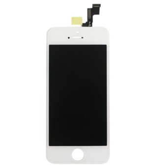 WEELPOWER iPhone 5s Original LCD Screen Display with Digitizer Touch Panel (White) OEM Replacement Part