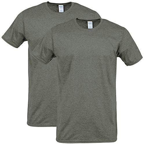 Gildan Men's Softstyle Cotton T-Shirt, Style G64000, 2-Pack