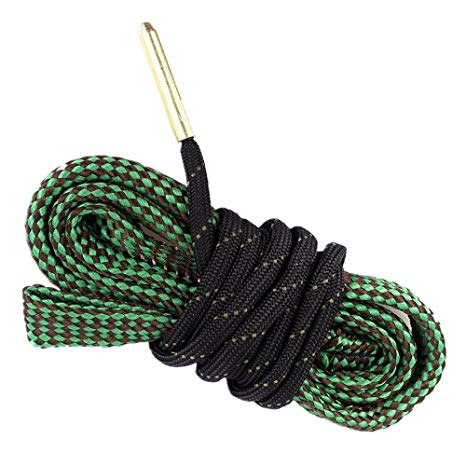 Unigear Gun Bore Cleaner Barrel Snake for Rifle Pistol Shotgun, Brushes Included (Choose Your Caliber)