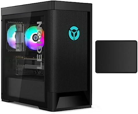 Lenovo Legion T5 Gaming Desktop | AMD Ryzen 7 5700G | NVIDIA GeForce RTX 3060 Ti | 32GB RAM | 1024GB SSD| 1TB HDD | RGB Lighting | Windows 11 Home | Bundle with Mouse Pad