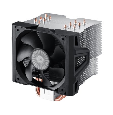 Cooler Master Hyper 612 Ver.2 - Silent CPU Air Cooler with 6 Direct Contact Heatpipes and Folding Fin Structure RR-H6V2-13PK-R1