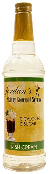 Jordan's Skinny Gourmet Syrups Sugar Free, Irish Cream, 25.4-Ounce