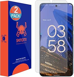 Skinomi Matte Screen Protector Compatible with Google Pixel 8 Pro (2-Pack) Anti-Glare Matte Skin TPU Anti-Bubble Film