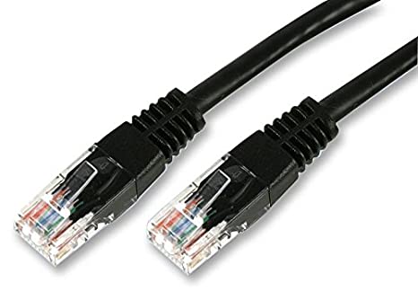 Pro Signal PSG02598 Cat5e RJ45 Ethernet Patch Lead, 1m, Black