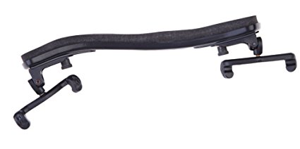 TukTek YMS Basic Violin Shoulder Rest Fully Adjustable Soft Foam Pad & Rubber Feet for Full Size 4/4 – ¾