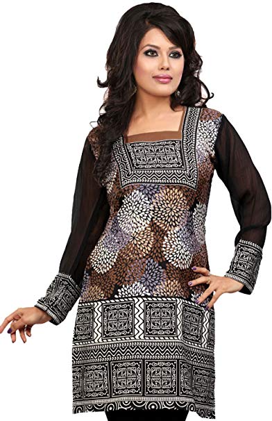 Maple Clothing Indian Kurtis Women Tunic Top Blouse India Clothes