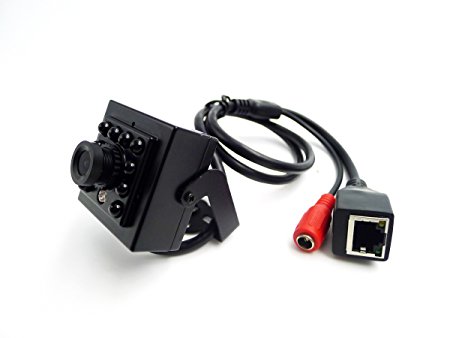 GERI® IR H.264 HD 1.0 MP 720P Mini IP Security Network Camera Pinhole 3.6mm Lens Web Cam
