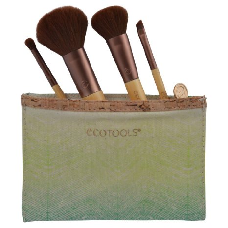 EcoTools 5 Piece Travel Brush Set (Packaging May Vary)