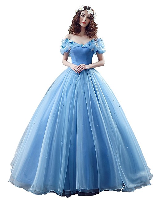Datangep Women's Lace up Ball Gown Long Quinceanera Dress with Pleated Straps