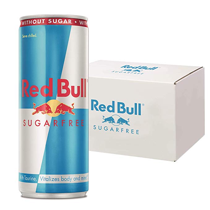 Red Bull Sugarfree Energy Drink, 250ml (Pack of 24)