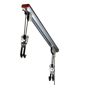 RAD Cycle Products Highest Quality Rail Mount Heavy Duty Bike Hoist and Ladder Lift - Quality Bicycle Hoist