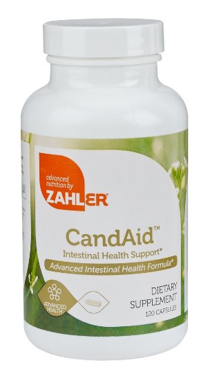 Zahlers CandAID Candida Cleanse and Detox Supplement with Caprylic Acid All in One Advanced Formula Supporting Natural Yeast Balance and Fungal MaintenanceThe 1 Best Top Quality Yeast Infection and Bacterial Vaginosis Fighter Certified Kosher 120 Capsules