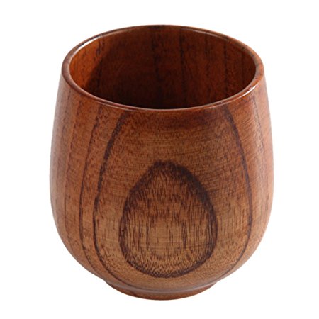 Natural Solid Wood Wooden Tea Cup Wine Mug