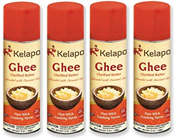 Kelapo Ghee Cooking Oil Spray, 5 oz (Fоur Paсk)