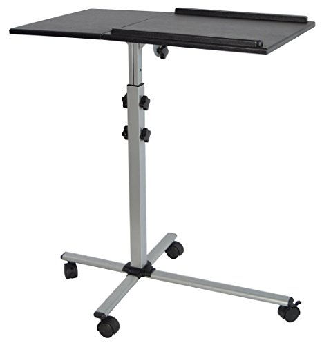 VIVO Projector & Laptop Adjustable Trolley Presentation Cart / Mobile Projection Stand (CART-V01L)