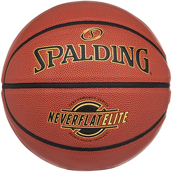 Spalding NeverFlat Elite Indoor-Outdorr Basketball