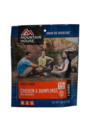 Mountain House Chicken and Dumplings with Vegetables