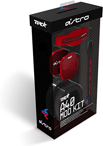 ASTRO Gaming A40 TR Mod Kit, Noise Cancelling Conversion Kit - Red - Red Edition