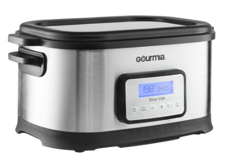 Gourmia GSV550 9 Qt Sous Vide Water Oven Cooker with Digital Timer and Temperature controls - Includes Rack