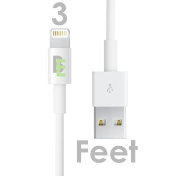 Apple MFI Certified Beam ElectronicsTM Lifetime Guarantee iPhone 5 and 6 Charging Cable 8 Pin to USB Lightning CableDataSync Cable and Charger for Apple iPhone 5 5S 6 6 iPod iPad etc1 Cable