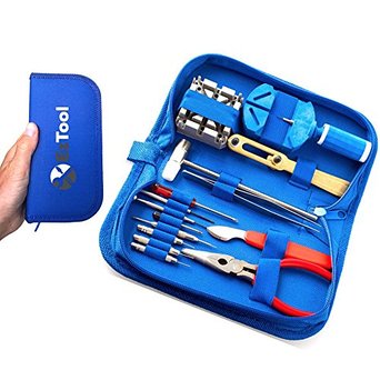Professional Watch Repair Tool Kit: Plus 41-Page Illustrated "Maintenance & Service" Manual