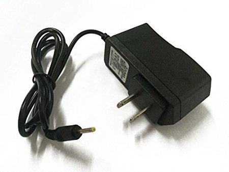 ZJchao DC 5V 2A/2000mah AC Power Adapter Wall Charger for Android Tablet PC MID eReader with Round 2.5mm Jack US Plug - Black