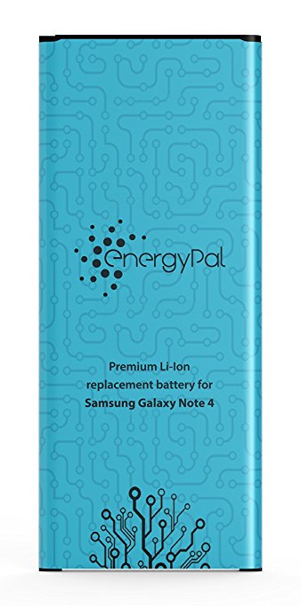 EnergyPal Note 4 Battery- 3320 mAh Replacement battery for Samsung Galaxy Note 4 N910, N910U 4G LTE