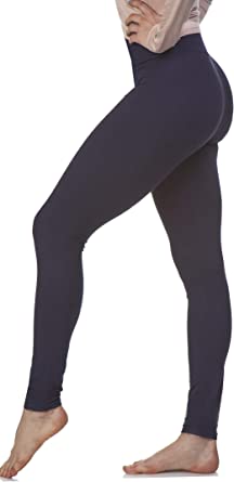 Luxurious Quality High Waisted Leggings for Women - Workout & Yoga Pants Plus