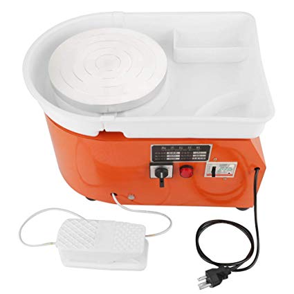 350W Electric Pottery Wheel Machine Ceramic Work Clay Art Craft DIY Clay Tool with Tray for Ceramic Work Ceramics Clay